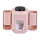 thumbnail image 1 of Ounissouiy Soporte para cepillo de dientes dispensador de de dientes ranura clasificada fácil instalación exprimidor de de dientes apartamento Juegos de accesorios de baño Rosa, 1 of 6