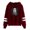 red, variant on Ava Max Merch Lost Your Faith 2025 Pocketless Hoodie Unisex Fashion Casual Long Sleeve Sweatshirt