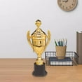 thumbnail image 1 of Trofeo de premio Copa de trofeo para niños Trofeo divertido Suministros para fiestas Decoración Copa de trofeo de participación Trofeo para niños para Estilo B Hugo mini trofeo, 1 of 10