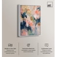 thumbnail image 2 of Blush of Nature Canvas Colorful Pastel Art by Art Remedy, White Frame, 30" x 45", 2 of 7