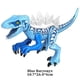 thumbnail image 1 of Jurassic Dinosaur Building Blocks Set: T-Rex, Raptor, Triceratops & Indominus Rex figurer, 1 of 4