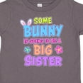 thumbnail image 4 of Inktastic Some Bunny is Going to Be a Big Sister with Bunny Ears and Flowers Girls Toddler T-Shirt, 4 of 5