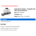 thumbnail image 2 of Brake Master Cylinder - Compatible with 2002 Lincoln Blackwood, 2 of 2