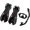 Black, variant on 180 Degree Panoramic View Childs Diving Snorkels Face Cover Snorkels Face Cover Goggles for Scubas Diving, Snorkeling, Freediving Anti Fog Snorkel
