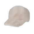 thumbnail image 2 of Joernso Plush Fuzzy Faux Fur Baseball Cap for Men Women, Fluffy Winter Warm Baseball Cap, Adjustable Unisex Curved Brim Hat for Cold Weather, 2 of 8