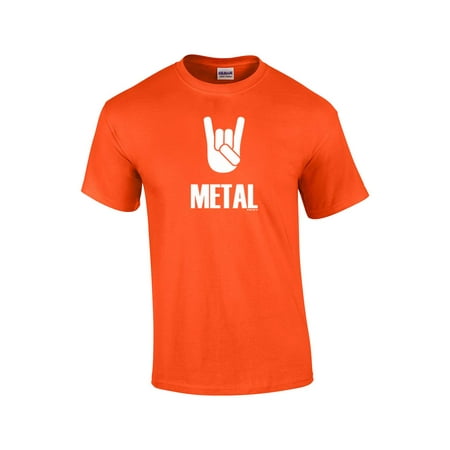 Heavy Metal T-Shirt Rock On Metal