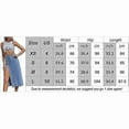 thumbnail image 5 of Womens High Waisted Washed Button Front Denim Long Skirt, 5 of 5