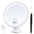 thumbnail image 1 of Espejo de maquillaje B Beauty Planet con aumento de 30X con luz, 1 of 7