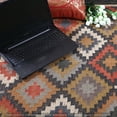 thumbnail image 4 of Wool Jute Kilim Rug, Handwoven, Decorative Kilim Dhurrie Rug, Accent Traditional Indian/WOOL JUTE RUGS Bohemian Modern Gifts Rug ( 8x10 Ft ) ( KILM- 19 ), 4 of 6