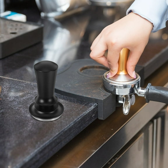 WHAMVOX Coffee Tamper Press-Type Coffee Distributor With Adjustable Scale For Precise Coffee Grinding Espresso Tamper Coffee Equipment