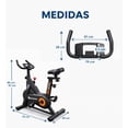 thumbnail image 2 of Bicicleta Fija Spinning Bluelander con Volante de Inercia y Soporte para Celular, 2 of 6