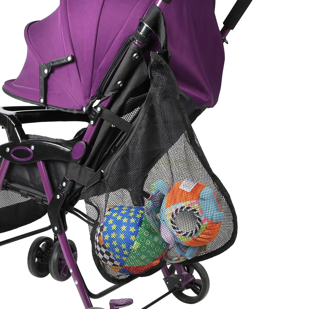 Tebru Baby Stroller Pushchair Mesh Hanging Bag Diaper Tissue Storage