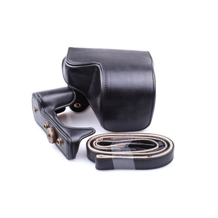 Outtop Leather Camera Bag Case Cover Pouch For Sony A6000 A6300 Nex6 Outtop Leather Camera Bag Case Cover Pouch For Sony A6000 A6300 Nex6