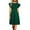 16-green summer dresses for women, variant on UPPADA Women's Summer Casual T Shirt Dresses Ruffle Sleeve Crewneck Dress Flowy Pleated Comfy Dresses Solid formal Dress Midi Party Dresses with Pockets,Short Dresses Green,XXL