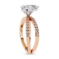 thumbnail image 3 of IGI Certified Lab Grown Diamond Engagement Ring | Center 9x6mm Pear Cut Split Shank Solitaire Wedding Anniversary Rings For Women In 14k Solid Rose Gold | F-G, VS-SI Quality (1.85 Ctw) Ring Size-6, 3 of 7