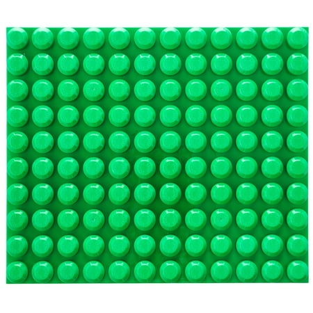 Strictly Briks Toy Building Block  Beginner Bricks Stackable Baseplates  Large Pegs for Babies and Toddlers  100% Compatible with All Major Brands  Green  1 Piece  12.5 x 15 Inches price history on PriceWatchPro