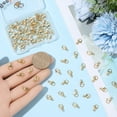 thumbnail image 3 of 1 Box 100Pcs Lobster Claw Clasps 24K Gold Plated 304 Stainless Steel 11x7x3.5mm Jewelry Lobster Clasps for Jewellery Making Bracelets Necklace, 3 of 7
