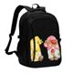 thumbnail image 1 of Balery Hello Summer Gnome Mochila con carga USB para hombre y mujer - Mochila impermeable y antirrobo para portátil con puerto USB para viajes, trabajo, estudios y universidad, 1 of 7