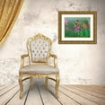 thumbnail image 3 of Fitzharris, Tim 32x26 Gold Ornate Wood Framed with Double Matting Museum Art Print Titled - Ruby Throated Hummingbird, 3 of 4