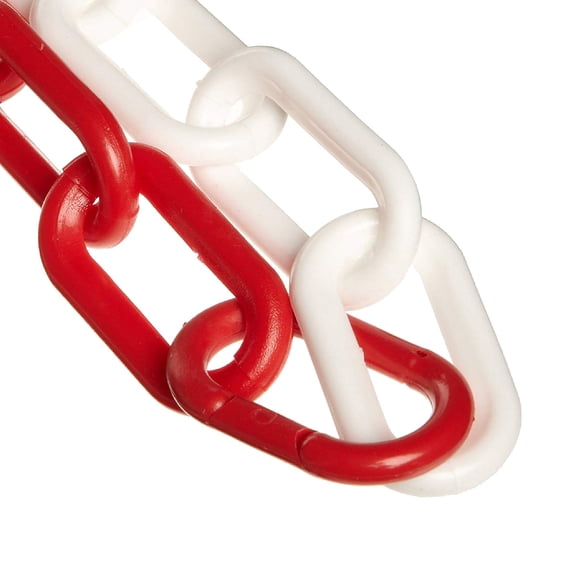 Cadena de barrera de plástico Mr. Chain 50035-100, 2 cm de diámetro