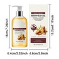 thumbnail image 2 of Aceite de ducha de almendras limpiador y suavizante. Espuma de aceite a leche. Suaviza y limpia sin resecar. Con aceite de almendras. 237 ml. Cuidado de la piel., 2 of 3