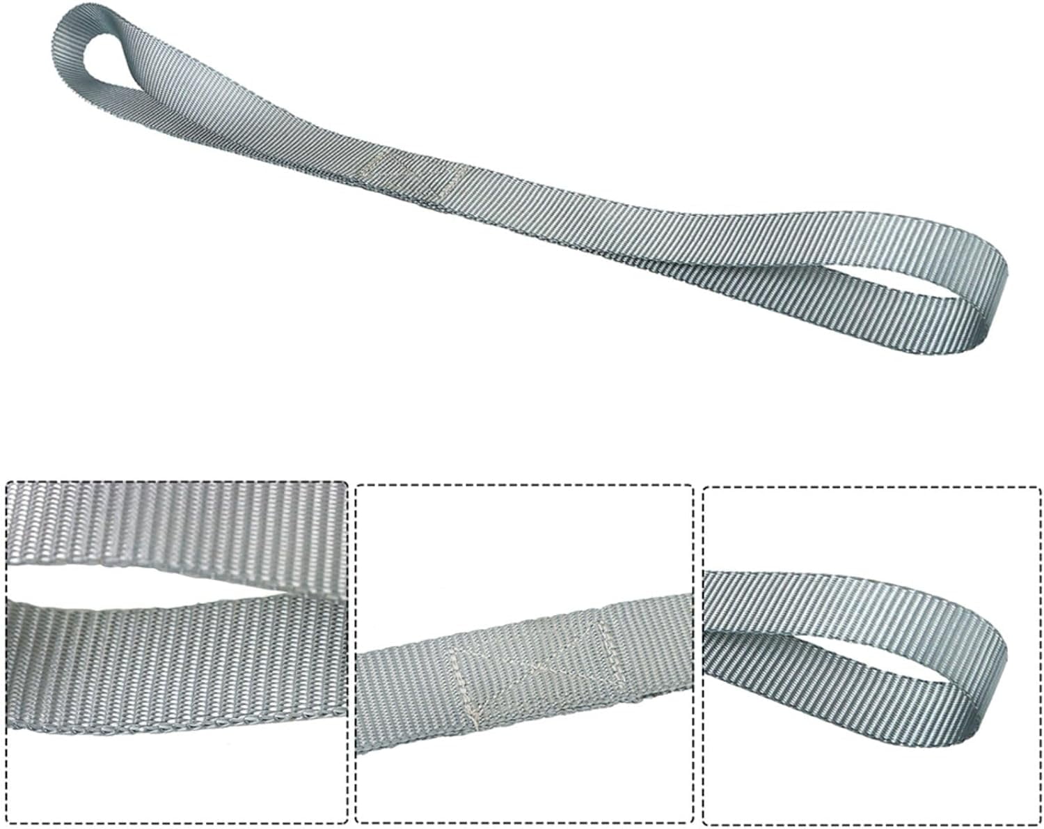 labwork Silver 2200 lb Break Strength Motorcycle and Truck Tie Downs 1 inch Ratchet Straps 15 Feet Pack of 4
