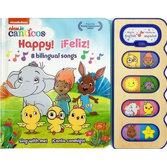 Susie Jaramillo: Canticos: ¡Feliz! Happy!: 8 Bilingual Songs (Board Book)