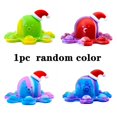 thumbnail image 1 of Keychain Stress Relief Christmas Squishy Fidget Toys Octopus Push Bubble Fidget Sensory Toy For Autism поп ит Gong Bohan LED, 1 of 2