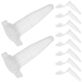 thumbnail image 3 of SHISUYAN 1000pcs Centrifuge Tubes Clear Plastic Test Tube Mini Vials Small Tubes With Caps 0.5ml, 3 of 8