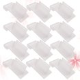 thumbnail image 4 of 20 piezas de abrazaderas de dientes transparentes de PVC, portaetiquetas, carpeta publicitaria multifuncional, 4 of 8