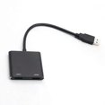 thumbnail image 2 of USB 30 To HDMI USB To Dual HDMI Converter 1080P One To Two USB To HDMI Adapter Extended Converter Plug and Play Video Converter, 2 of 5