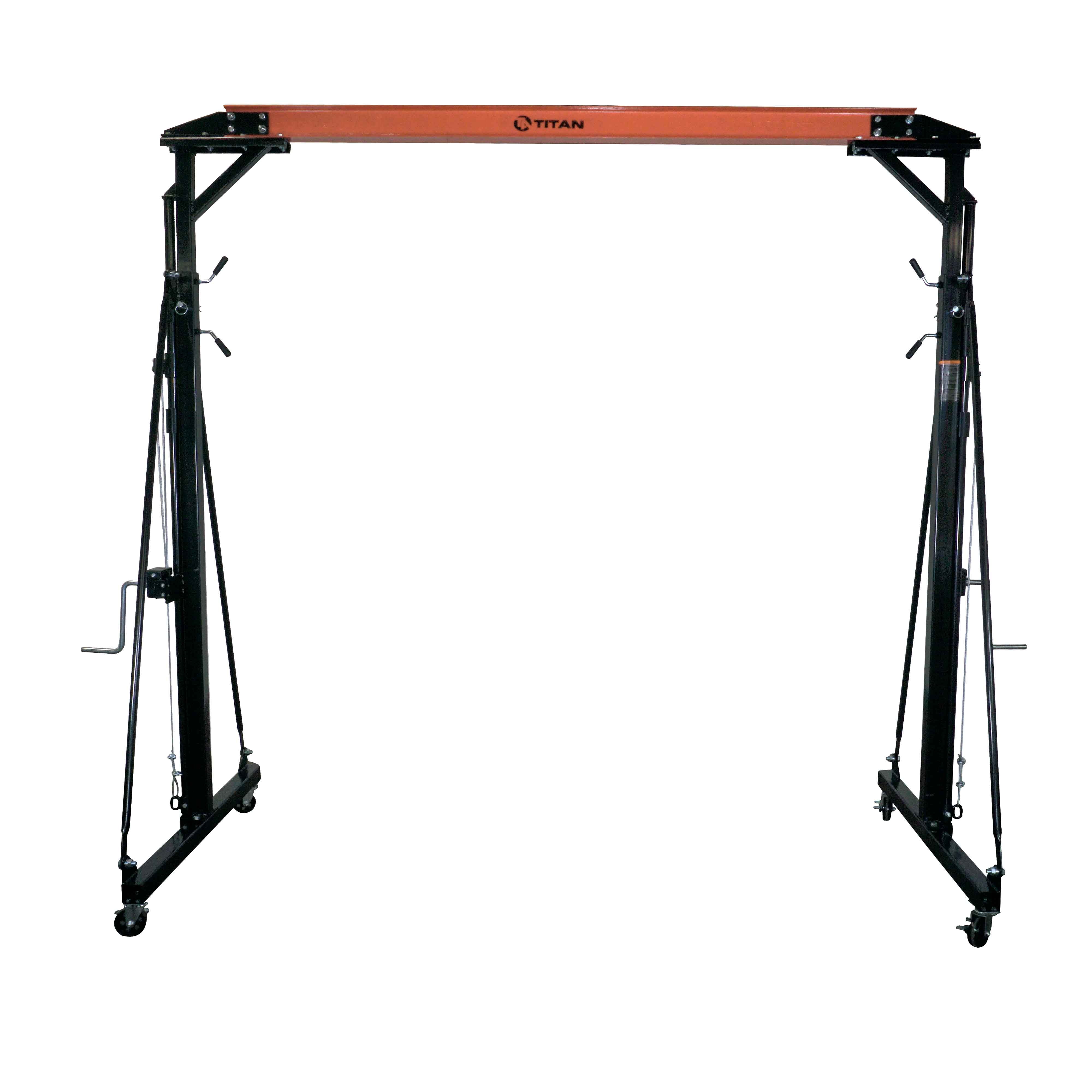 Titan Attachments Telescoping Gantry Crane 1000 lb. Capacity Walmart