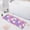 Colorful Cloud with Cute Bunnies, variant on Haosy Colorful Embroidered Flower Bathroom Rugs Non Slip Absorbent Soft Plush Quick Dry Bath Mat, 39"x20"