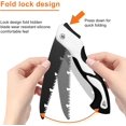 thumbnail image 3 of Sierra plegable TUNC de 18 cm para exteriores y camping, 3 of 5