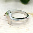 thumbnail image 5 of SS DESIGNS High Polished Sterling Silver Minimalist 10mm Cross Ring, Cross Promise Ring, Simple Plain Silver Christians Jewelry, Gift for Her, 5 of 6