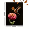 thumbnail image 3 of Flower Hummingbird Canvas Wall Art Home Decor for Living Room Bedroom Dining Room Hallway Office Kitchen, 3 of 8