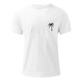 thumbnail image 2 of JLFKNG Oversized Tshirts For Men Simple Coconut Tree Printed Tee Shirts Short Sleeve Crew Neck Hawaiian Style Cool Loose Fit Shirt Tops Casual Basic Tees, 2 of 3
