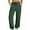 Green#1, variant on LEBONYARD Women's Wide Leg Trousers,Women Sweatpants Baggy Loose Mid Rise Fleece Workout Active Long Jogger Sweat Pants with Pockets Gray S