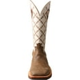 thumbnail image 3 of Men's Twisted X MRS0056 Ruff Stock Cowboy Boot Bomber/White Leather 10.5 D, 3 of 7