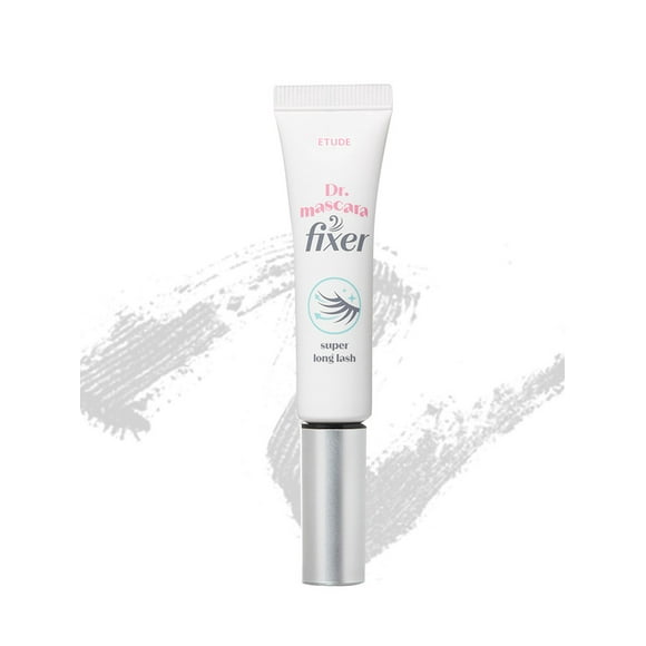 ETUDE Dr. Mascara Fixer For Super Long Lash #02 (Natural Extension) (21AD) | | Long-Lasting Smudge-Proof Mascara Fixer with Lengthening Effect | Korean Makeup