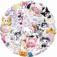 thumbnail image 2 of 110 sheets of 3D kawaii kids stickers,anime stickers for teens vinyl waterproof,stickers for mobile phone,anime sticker pack,gift for cartoon fans., 2 of 4