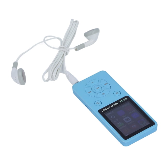 Lecteur MP3 64 Go avec bt, Lecteur de Musique MP3 HiFi Portable Sans Perte avec Haut-Parleur HD, Lecteur Multimédia avec Fonction Vidéo, FM Raido, Enregistreur, Réveil
