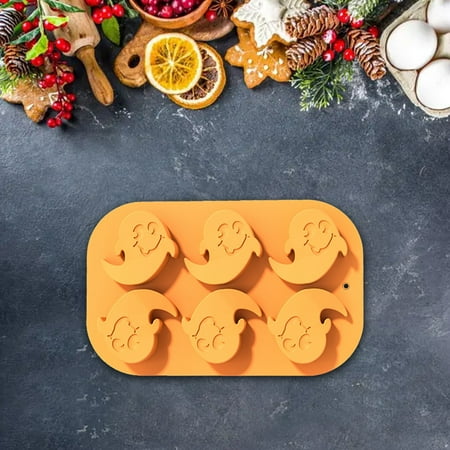 

Saving! iHPH7 Halloween Silicone Cake Creative Pumpkin Doll Baking Suitable for DIY Cookies Cakes and Desserts Easily Create A Festive Atmosphere And