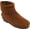 Brown, variant on Minnetonka Children's Back Zipper Boot, Black 8 Little Kid