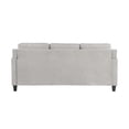 thumbnail image 5 of ACME Horatio Transitional Wood and Chenille Fabric Upholstered Sofa in Taupe, 5 of 8