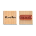 thumbnail image 1 of Cosmo Cricket Wood Stamp #love this, 1 of 1