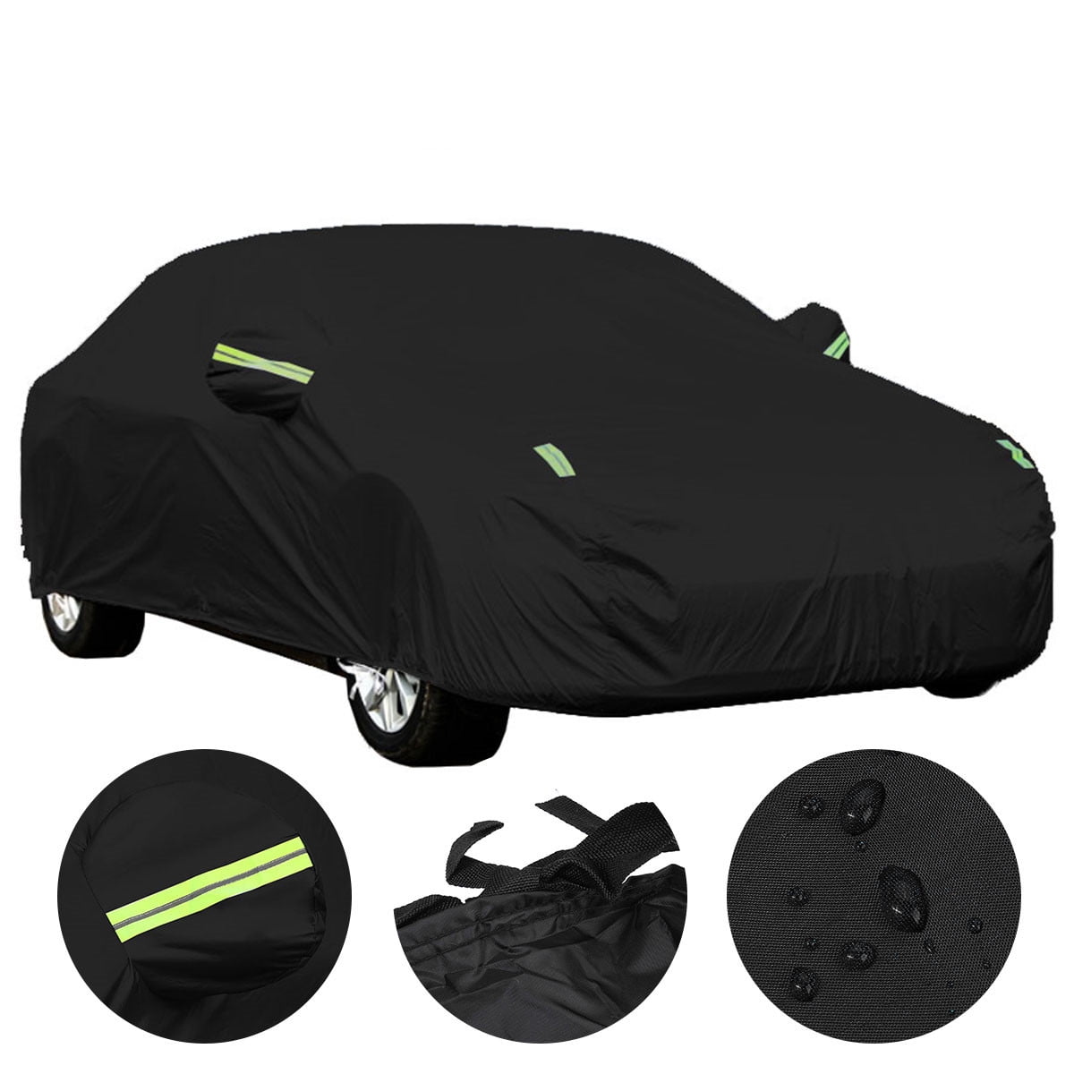SEDAN 425-470cm 3 Layer Waterproof UV Breathable Car STRONG COVER PROTECTOR 