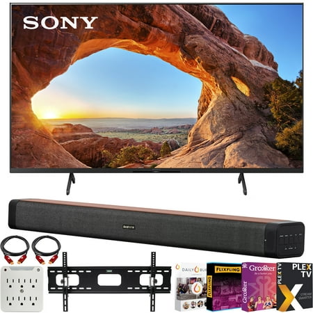 Sony KD75X85J 75" X85J 4K Ultra HD LED Smart TV (2021 Model), Televisions