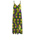 thumbnail image 5 of Harlequin Mardi Gras Sleeveless Dress ladies dresses for special occasions elegant evening dresses for women, 5 of 6