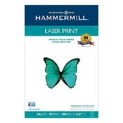 Angle View: Hammermill Laser Print Office Paper, 98 Brightness, 24 lb, 11 x 17, 500 Sheets/Ream